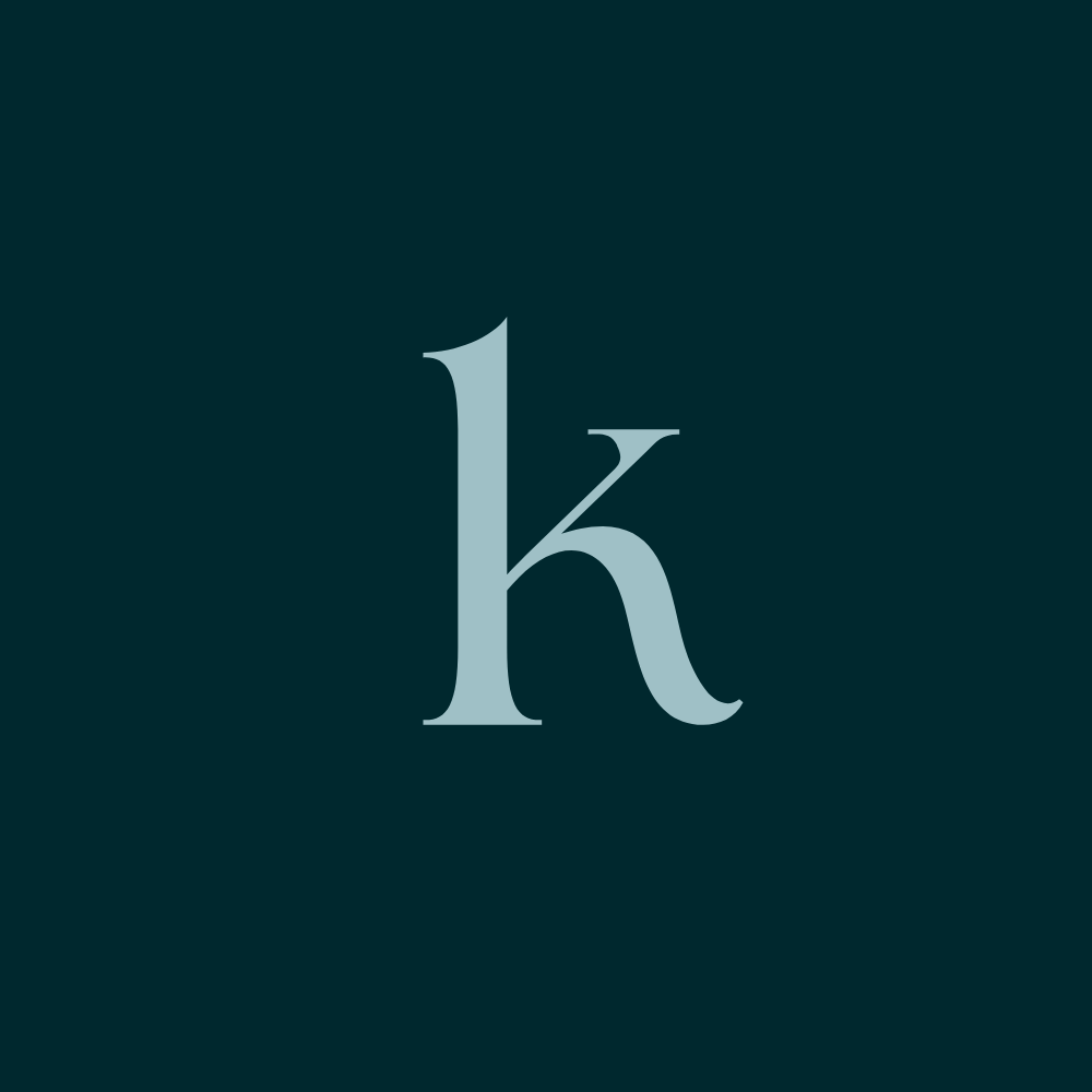 Kayal k monogram